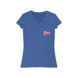 Women's Jersey Short Sleeve V-Neck Tee