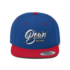 Unisex Flat Bill Hat