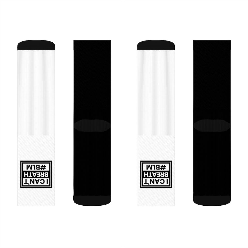 Black Lives Matter Socks (Elite B&W)