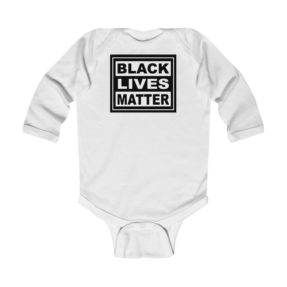 Black Lives Matter Infant Long Sleeve Bodysuit