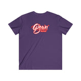 Men's Fitted V-Neck Short Sleeve Tee