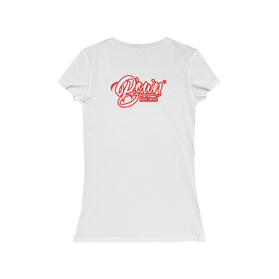 Women's Jersey Short Sleeve V-Neck Tee