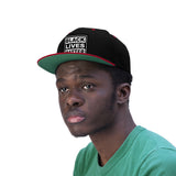 Black Lives Matter Flat Bill Hat