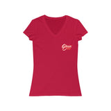 Women's Jersey Short Sleeve V-Neck Tee
