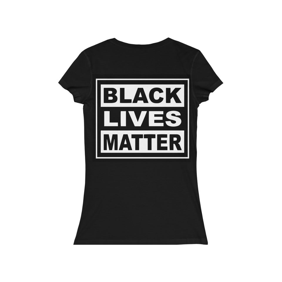 Women's Jersey Short Sleeve V-Neck Tee