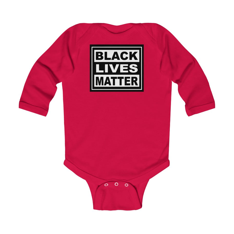 Black Lives Matter Infant Long Sleeve Bodysuit