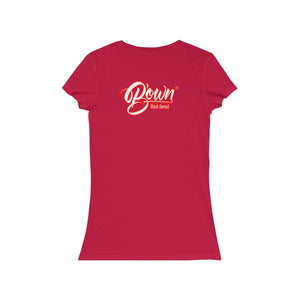 Women's Jersey Short Sleeve V-Neck Tee
