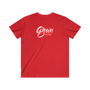 Men's Fitted V-Neck Short Sleeve Tee