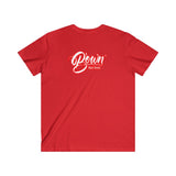 Men's Fitted V-Neck Short Sleeve Tee