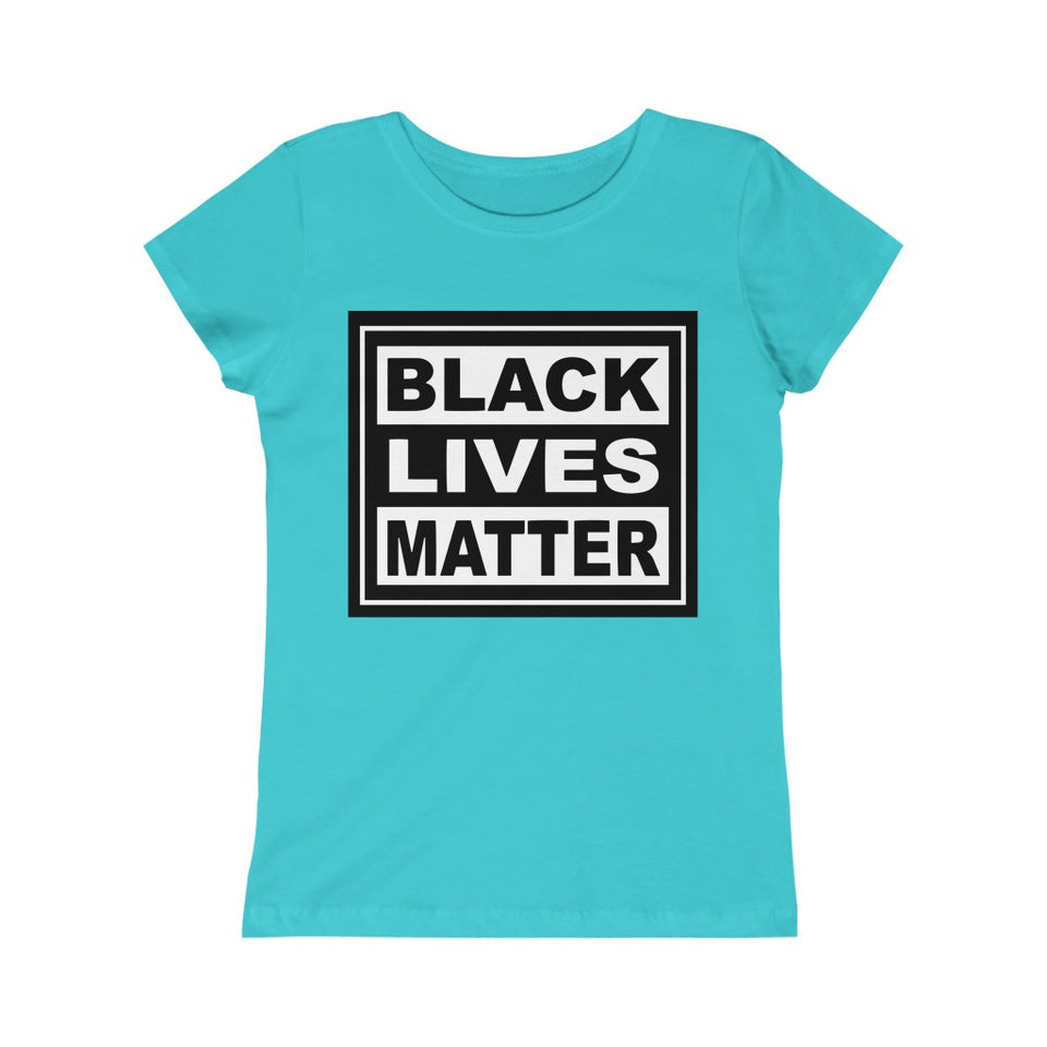 Black Lives Matter Girls Princess Tee