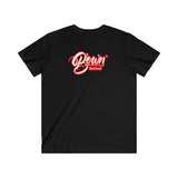 Men's Fitted V-Neck Short Sleeve Tee
