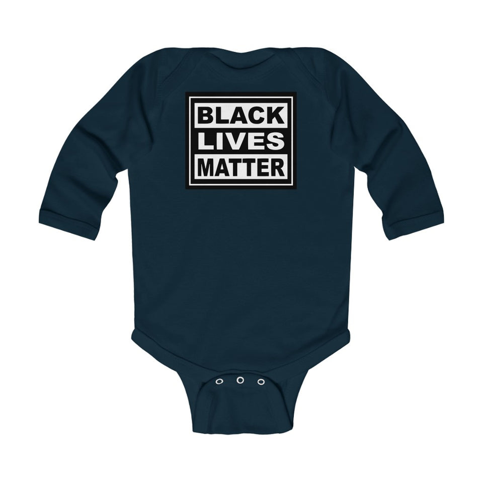 Black Lives Matter Infant Long Sleeve Bodysuit