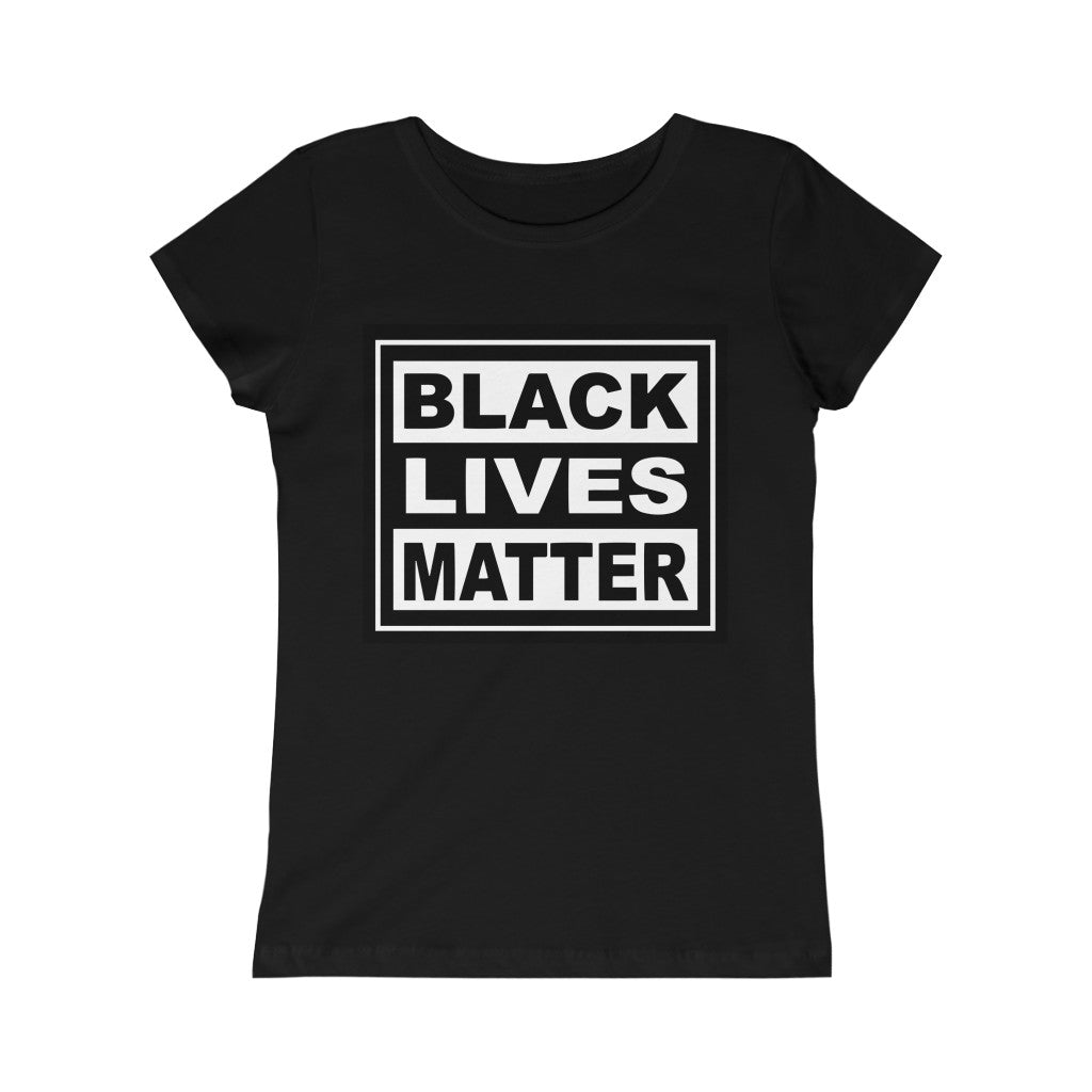 Black Lives Matter Girls Princess Tee