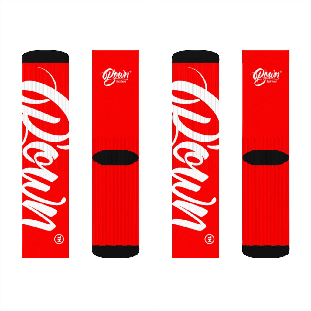 B'own Socks (Elite Red)