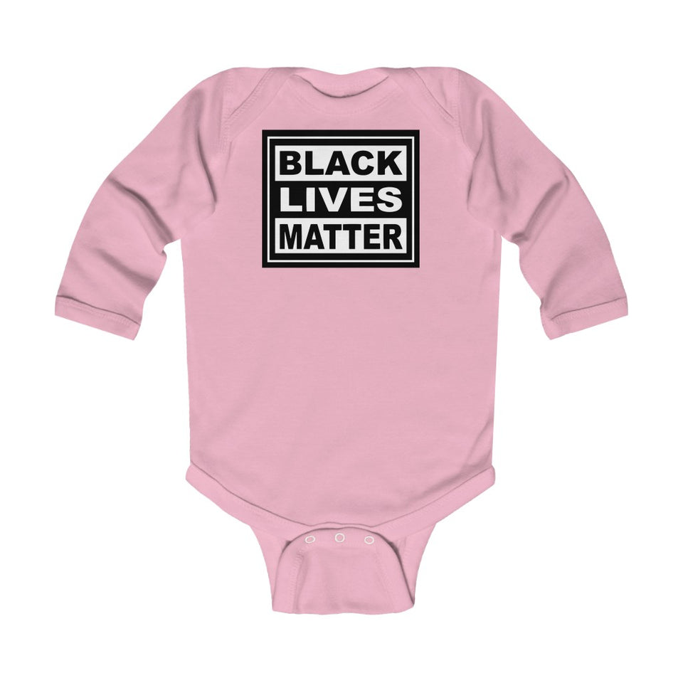 Black Lives Matter Infant Long Sleeve Bodysuit