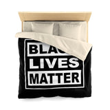 Black Lives Matter Microfiber Duvet Cover