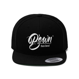 Unisex Flat Bill Hat