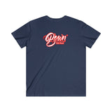 Men's Fitted V-Neck Short Sleeve Tee