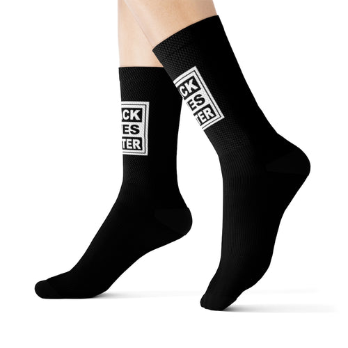 Black Lives Matter Socks (Elite Black)