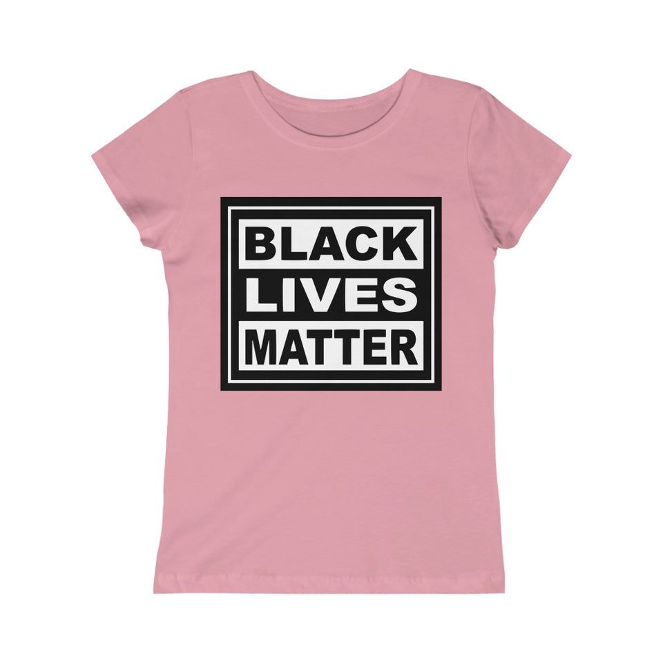 Black Lives Matter Girls Princess Tee