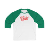 Unisex 3/4 Sleeve Baseball Tee