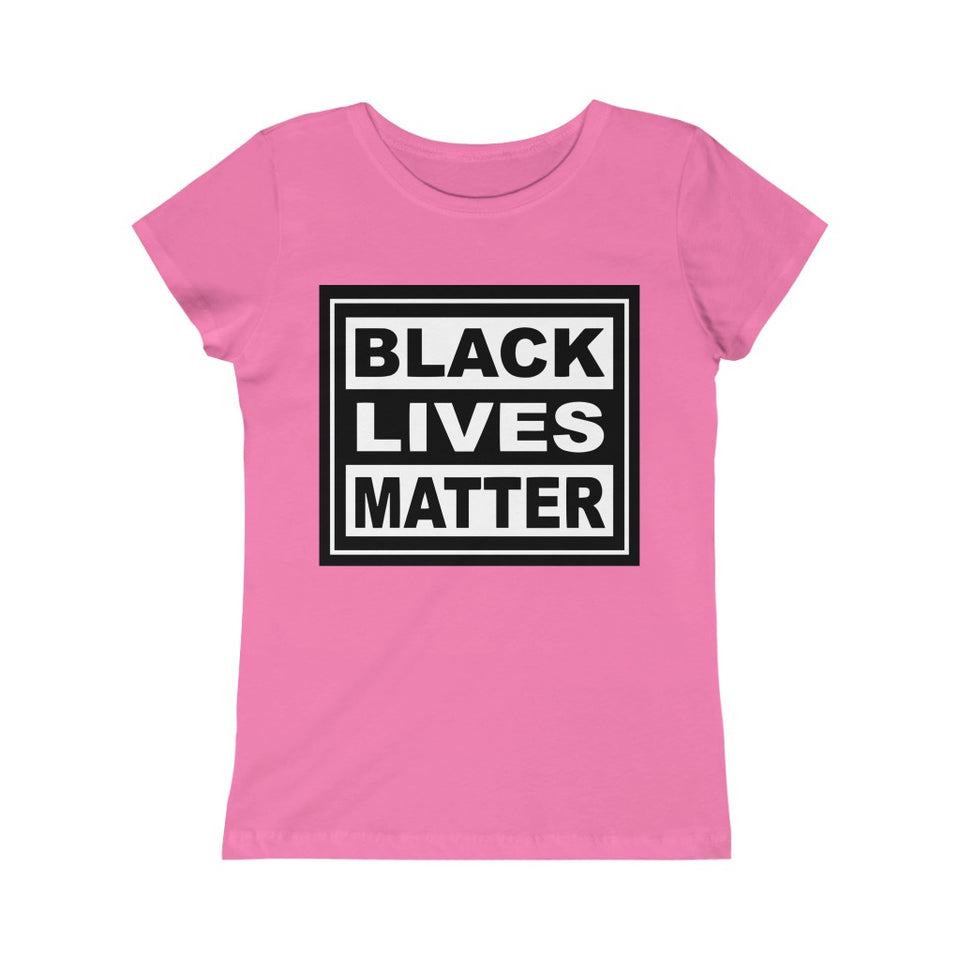 Black Lives Matter Girls Princess Tee