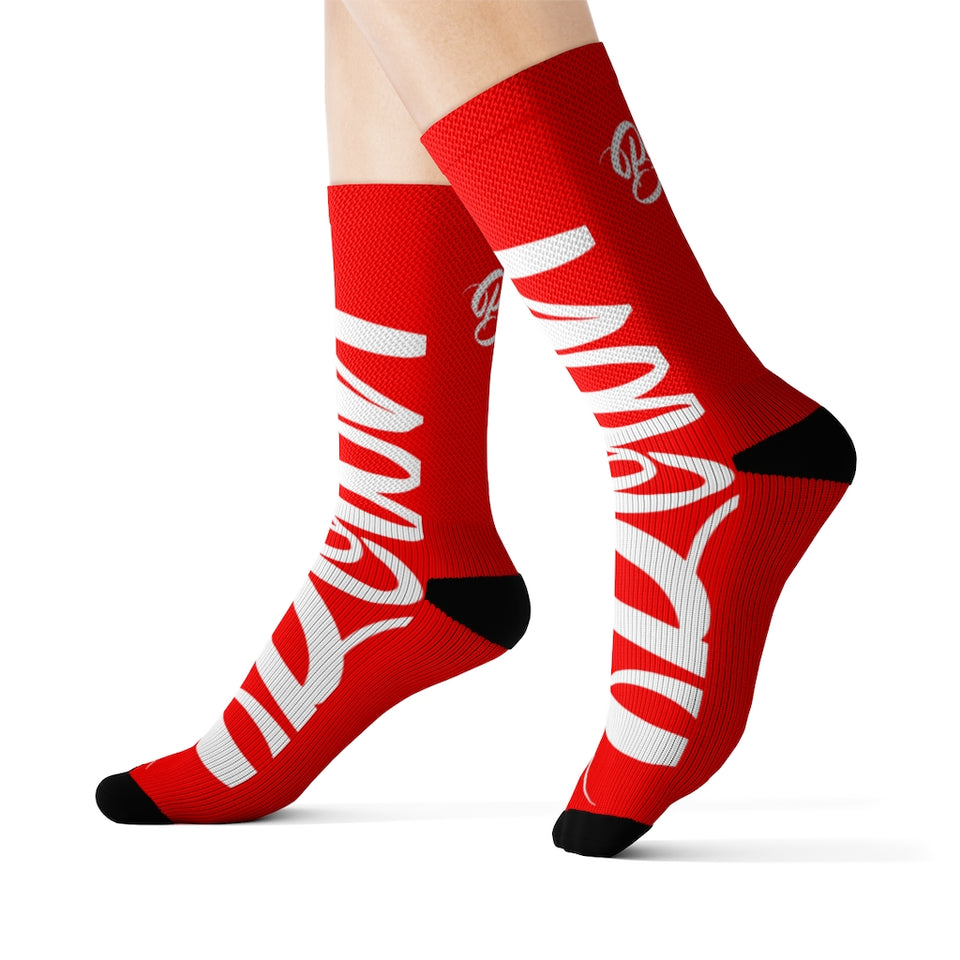 B'own Socks (Elite Red)