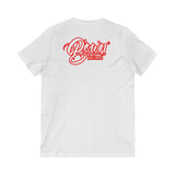 Unisex Jersey Short Sleeve V-Neck Tee