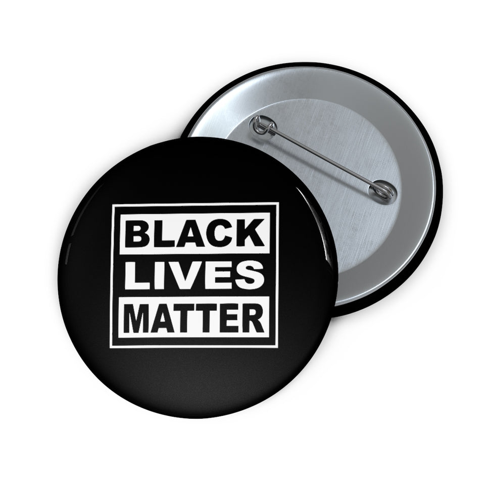 Black Lives Matter Custom Pin Buttons
