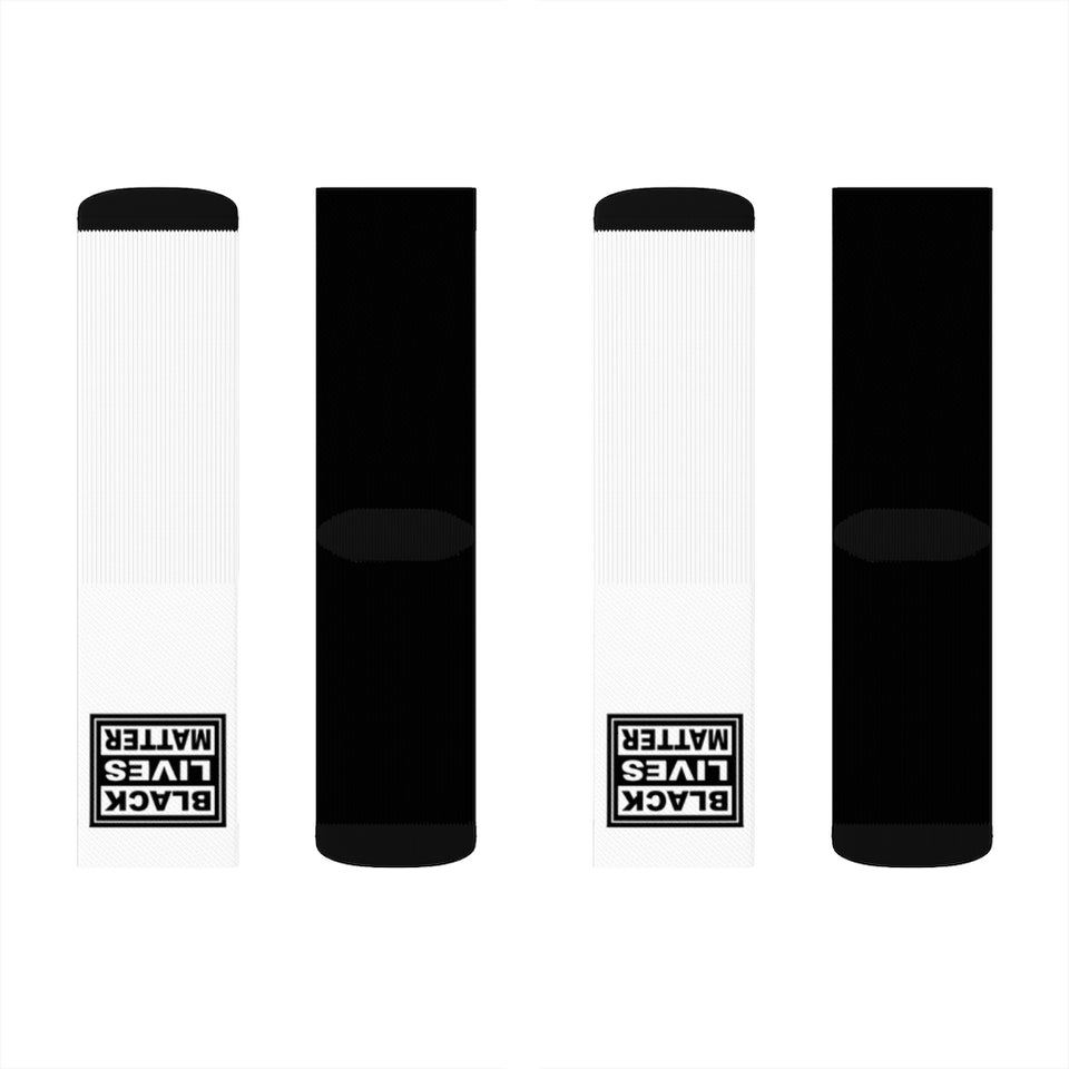 Black Lives Matter Socks (Elite B&W)