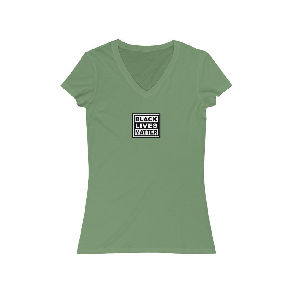 Women's Jersey Short Sleeve V-Neck Tee