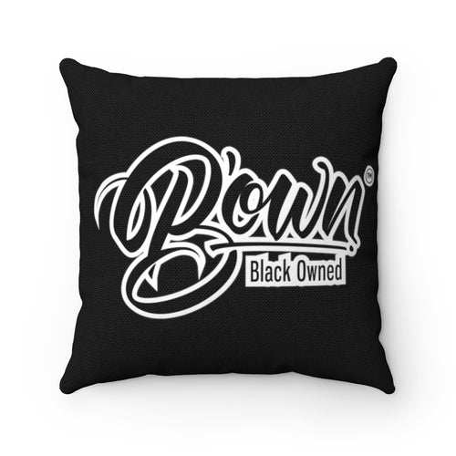 Spun Polyester Square Pillow