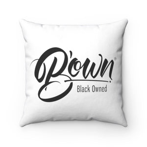 Spun Polyester Square Pillow