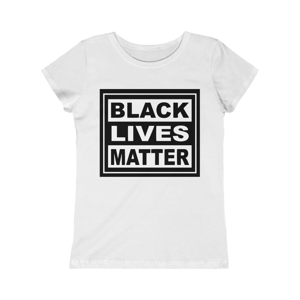 Black Lives Matter Girls Princess Tee