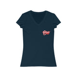 Women's Jersey Short Sleeve V-Neck Tee