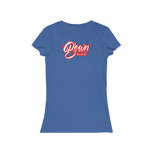 Women's Jersey Short Sleeve V-Neck Tee