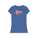 Women's Jersey Short Sleeve V-Neck Tee